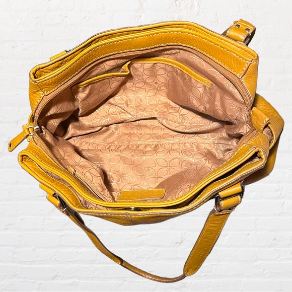 FOSSIL | Genuine Pebbled Leather | Blackburn Satchel Handbag - Picture 8 of 15